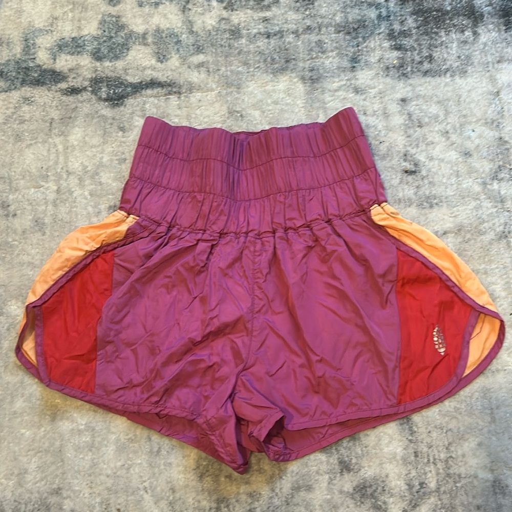 Pink/Orange FP Movement Way Home Shorts